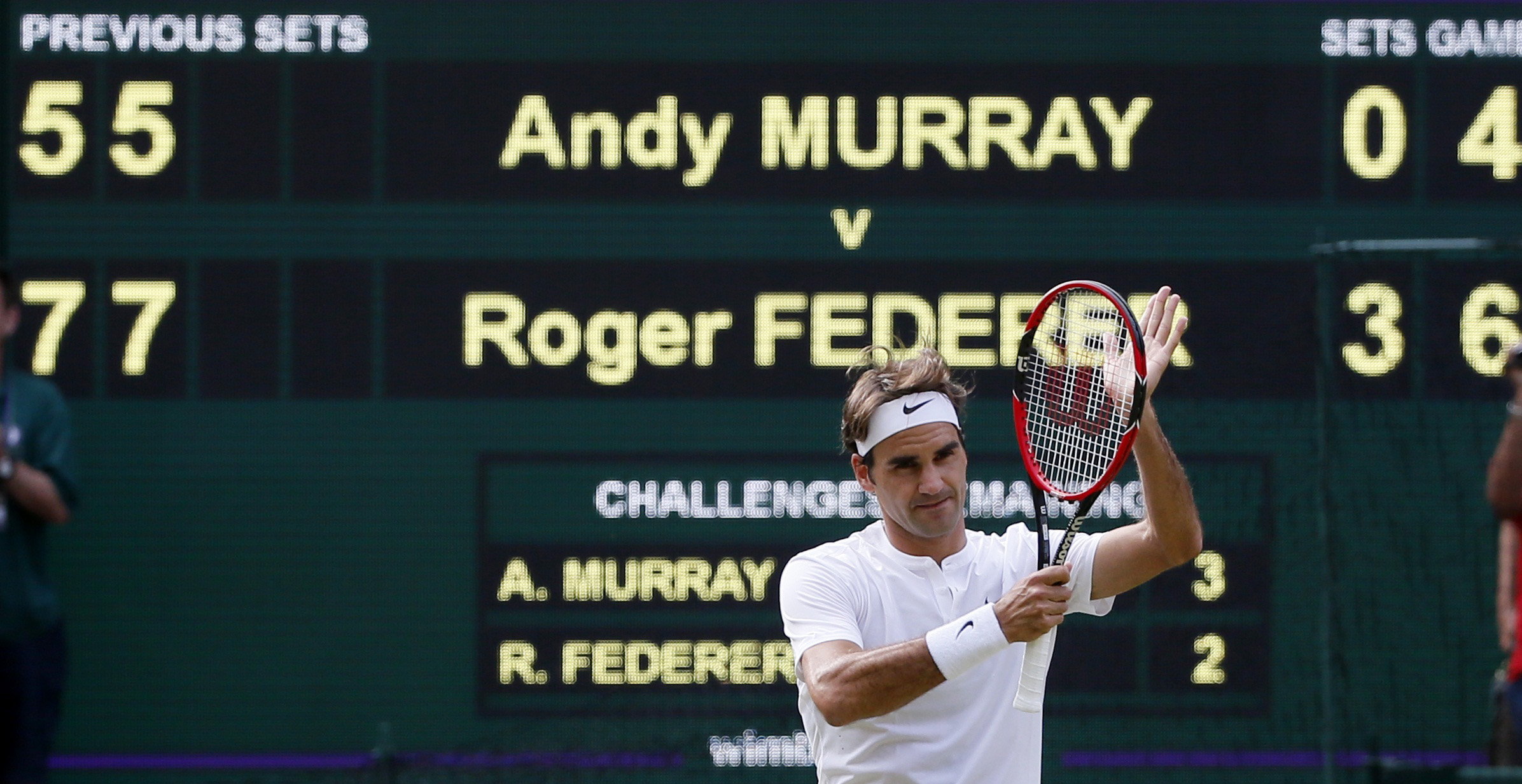 Tennis - Wimbledon : Federer écœure Murray et va en finale