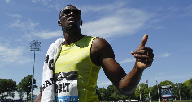 Athlétisme - Ligue de diamant/Londres : Bolt est de retour 