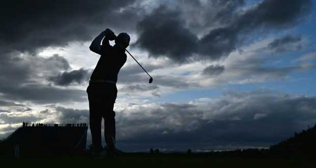 Golf: le 2e tour du British Open perturbé par la pluie