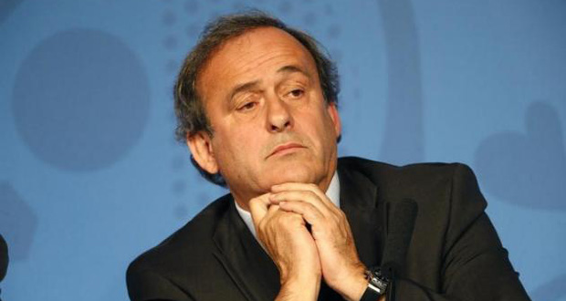 Michel Platini candidat à la présidence de la Fifa