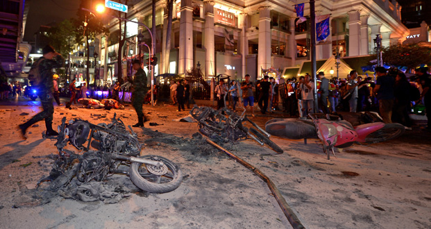 Nouvelle explosion à Bangkok près d'une station de métro aérien, pas de blessés