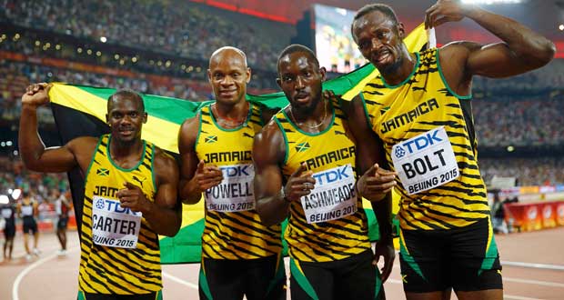 [Vidéo] Mondiaux 2015 - 4x100 m: la Jamaïque haut la main