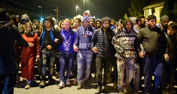 Migrants: la Slovénie débordée par l'arrivée de milliers personnes
