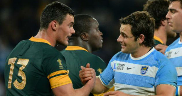 Mondial de rugby: l'Afrique du Sud termine en roue libre face aux Pumas