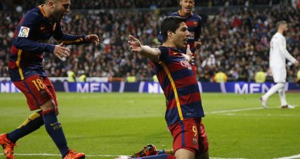 Espagne/12e journée: Suarez et le Barça humilient le Real chez lui
