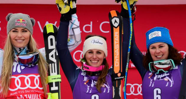 Ski: victoire pour Fanchini, 2e place et petit Globe pour Vonn, lors de descente de La Thuile