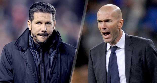 Espagne/Real Madrid-Atletico: Zidane-Simeone, le derby des idoles