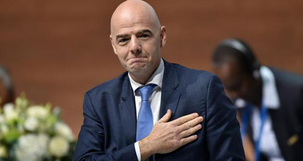Gianni Infantino élu président de la Fifa