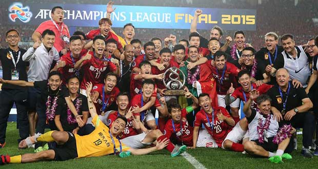 Le Guangzhou Evergrande «N.1 mondial des clubs en valeur marchande» 
