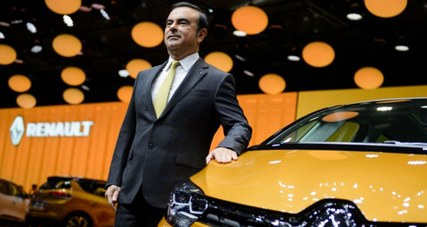 Renault: le PDG Carlos Ghosn a gagné 7,25 millions d’euros en 2015