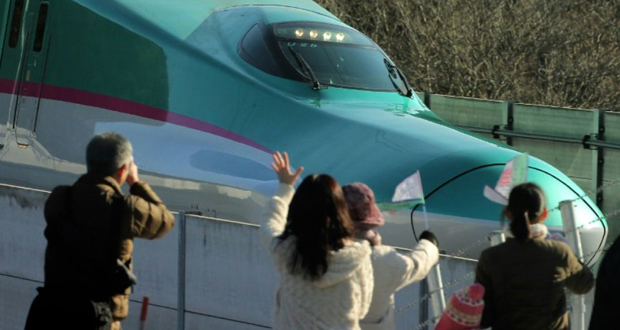Japon: 50 ans après sa naissance, le TGV «Shinkansen» étendu à Hokkaido