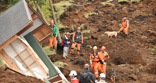 Japon: dernières tentatives de retrouver des survivants après les séismes