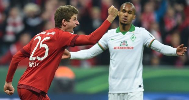 Coupe d’Allemagne: un doublé de Müller propulse le Bayern en finale
