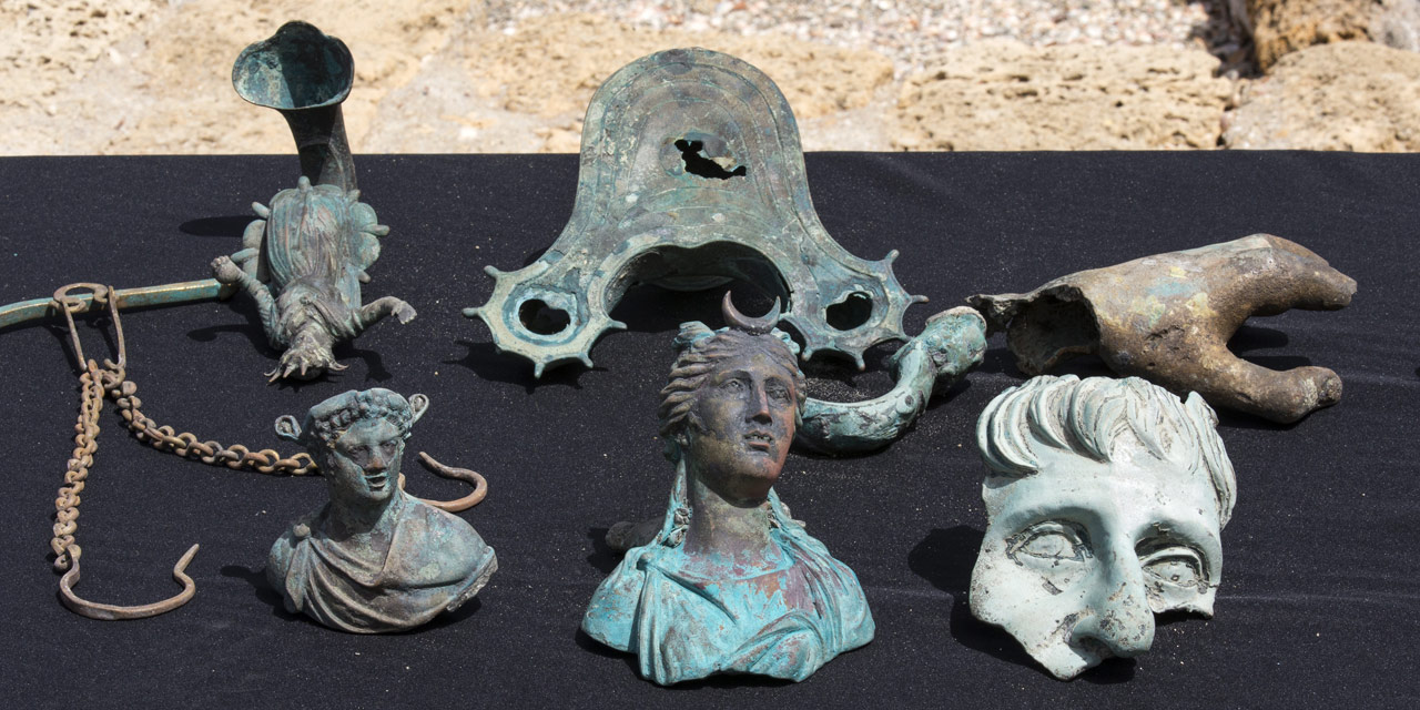 Une cargaison marine de l'époque romaine découverte en Israël