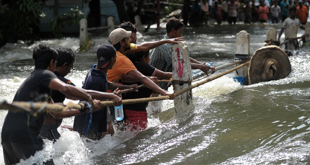 L'Inde envoie de l'aide d'urgence au Sri Lanka inondé