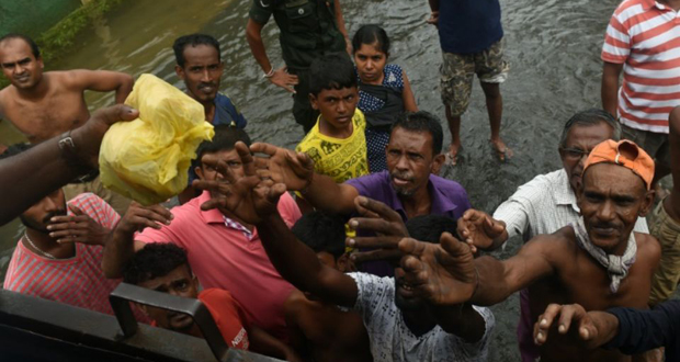 Inondations au Sri Lanka: les secours retrouvent de nouvelles victimes