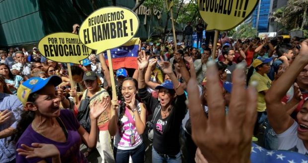 Venezuela: faible mobilisation anti-Maduro pour l’opposition, synonyme d’usure