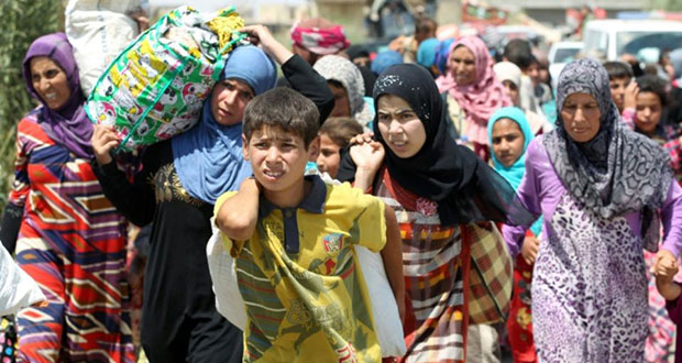 Lutte contre l’EI en Irak et Syrie: des centaines de civils fuient Fallouja