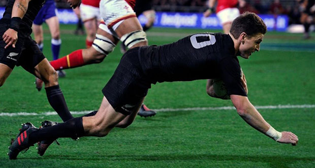 Rugby: la Nouvelle-Zélande conclut en beauté contre le pays de Galles