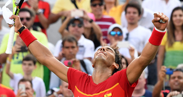 JO-2016/Tennis: Rafael Nadal repart à l’assaut face à Gilles Simon