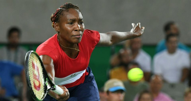 JO-2016/Tennis: 5e médaille assurée pour Venus Williams