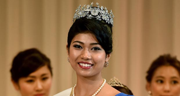 Une nouvelle Miss métisse élue au Japon