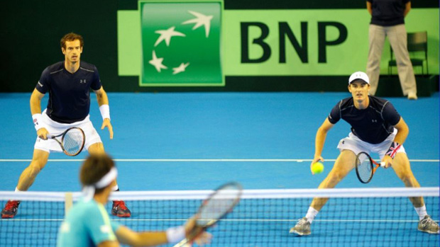 Coupe Davis: les frères Murray relancent la Grande-Bretagne contre l’Argentine