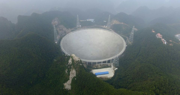 La Chine inaugure son radiotélescope, le plus grand du monde