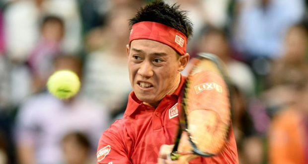 Tennis: Nishikori abandonne sur blessure à Tokyo
