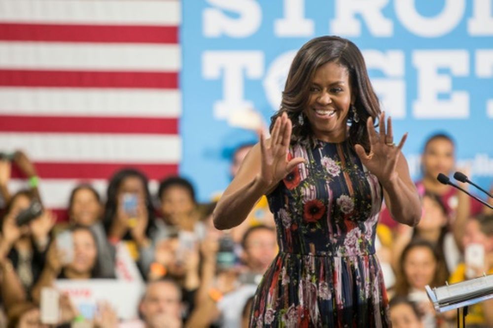 Michelle Obama politisée comme jamais après les propos de Trump sur les femmes