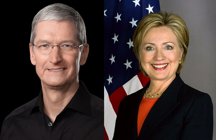Le nom du PDG d'Apple figurait parmi ceux envisagés comme vice-président de Clinton (Wikileaks)