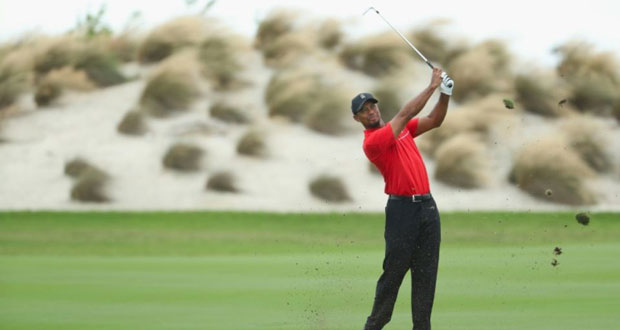 Golf: Tiger Woods, retour réussi mais pas gagnant au Hero World Challenge
