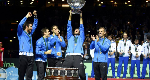 Coupe Davis: l’Argentine accueillera l’Italie à Buenos Aires