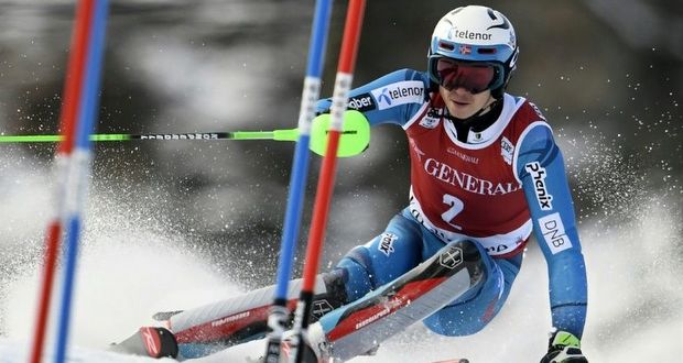 Ski: Kristoffersen s'impose en slalom à Val d'Isère, Pinturault sort