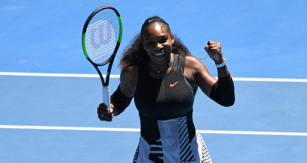 Open d'Australie: Serena Williams complète le dernier carré des anciennes