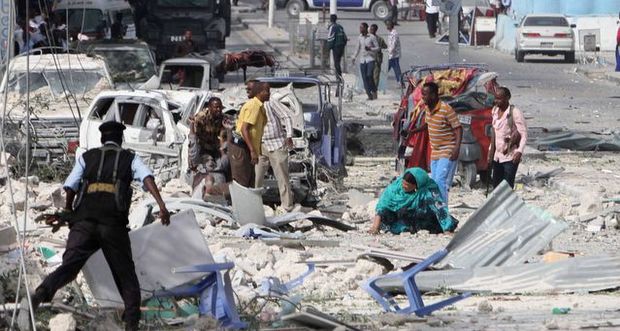 Somalie: au moins 7 morts dans une double explosion près d'un hôtel de Mogadiscio
