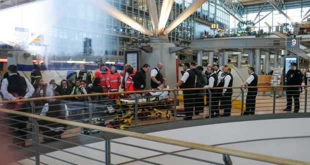 Gaz irritant: fermeture temporaire de l'aéroport de Hambourg