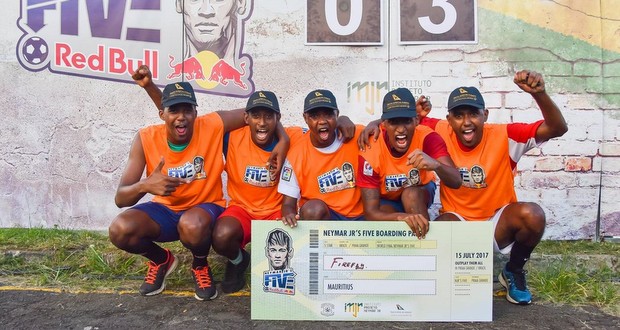 Championnat de foot Neymar Jr’s Five: Firefly représentera Maurice au Brésil