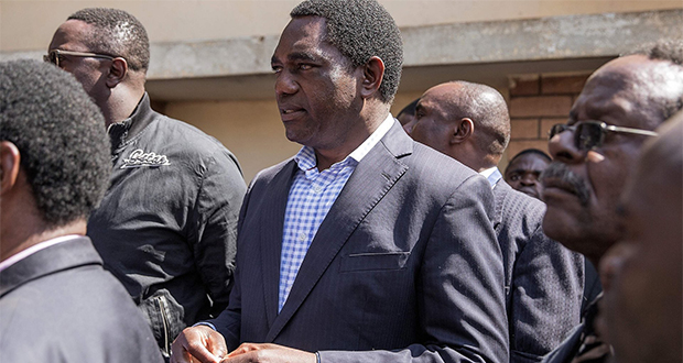 Zambie: le principal opposant arrêté après une nuit de siège de sa résidence