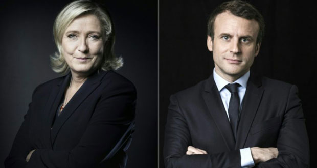 Macron et Le Pen en duel à Paris pour lancer le sprint final