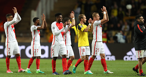 Ligue des champions: Face à Dortmund, Monaco en demies avec panache!
