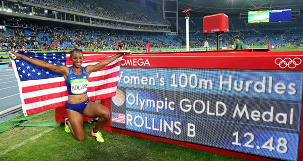 Dopage: l’Américaine Brianna Rollins, championne olympique du 100 m haies, suspendue
