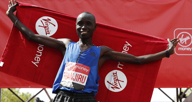 Marathon de Londres: Le Kényan Daniel Wanjiru devance Kenenisa Bekele