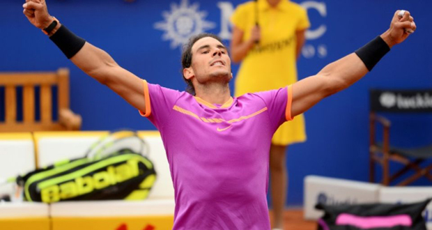 Tennis: Nadal tient sa finale à Barcelone