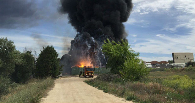 Espagne: explosions et incendie sur un site industriel, 37 blessés