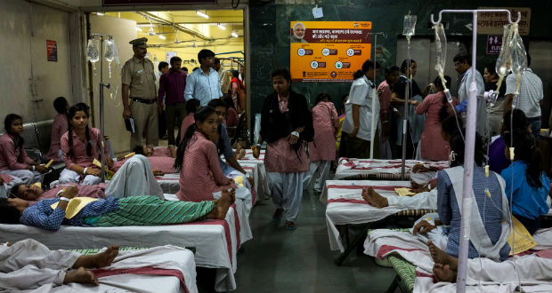Inde: 200 jeunes filles hospitalisées après une fuite de gaz