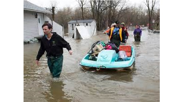 Canada: les inondations s'aggravent, pic attendu lundi ou mardi