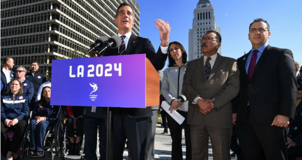 JO-2024: Los Angeles présente au CIO son «prêt à organiser»