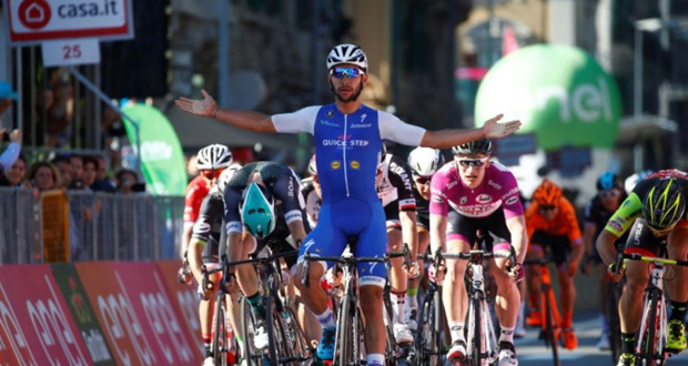 Tour d’Italie: 5e étape, nouvelle victoire de Gaviria