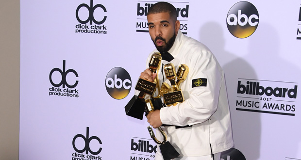 Drake bat un record de plus lors des Billboard Music Awards